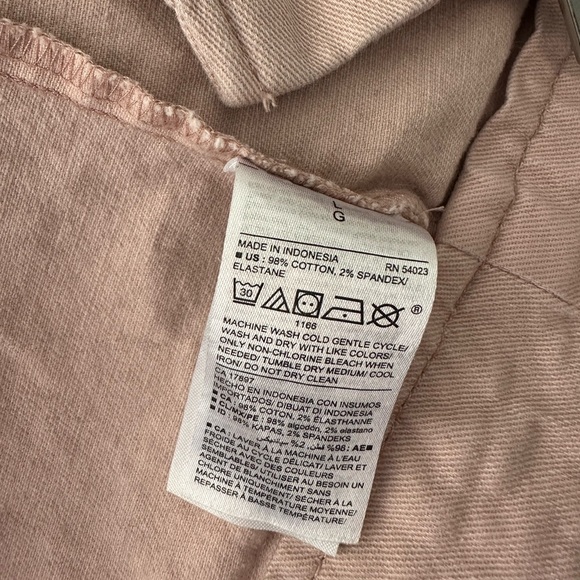Old Navy Light Pink Denim Size Large Jacket - Picture 7 of 7